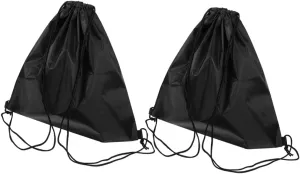 2pcs Drawstring Tote Bag Oxford Cloth Sports Sack for Drawstring Backpack Bags for Men Women Motorcycle Gym Outdoor