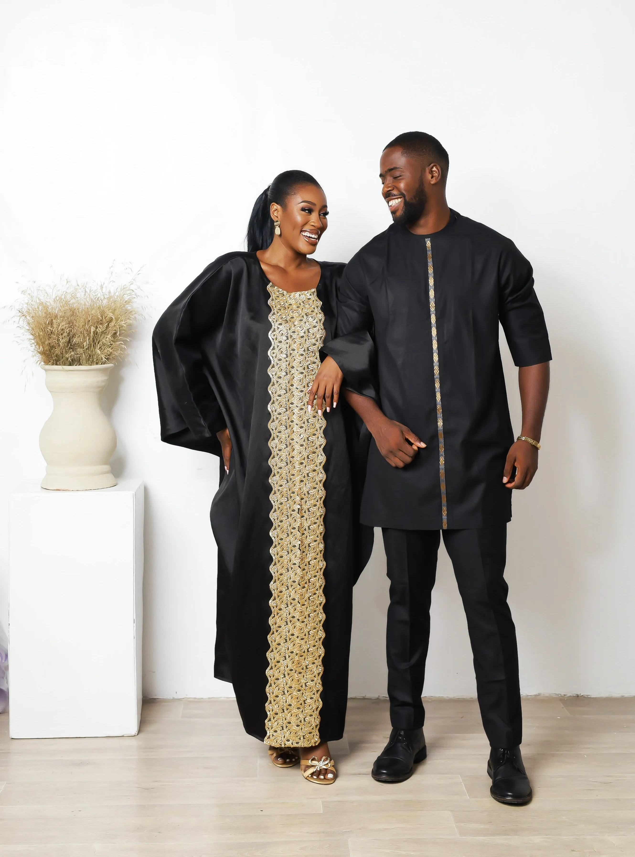 African Kaftan Boubou Bubu Maxi Dress - Melissa