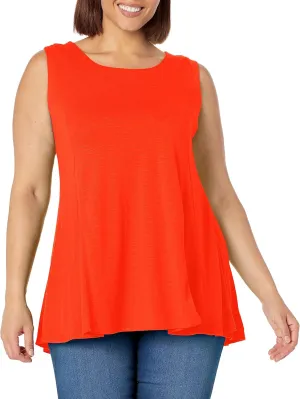 Avenue Women's Plus Size Tank Fit N Flare