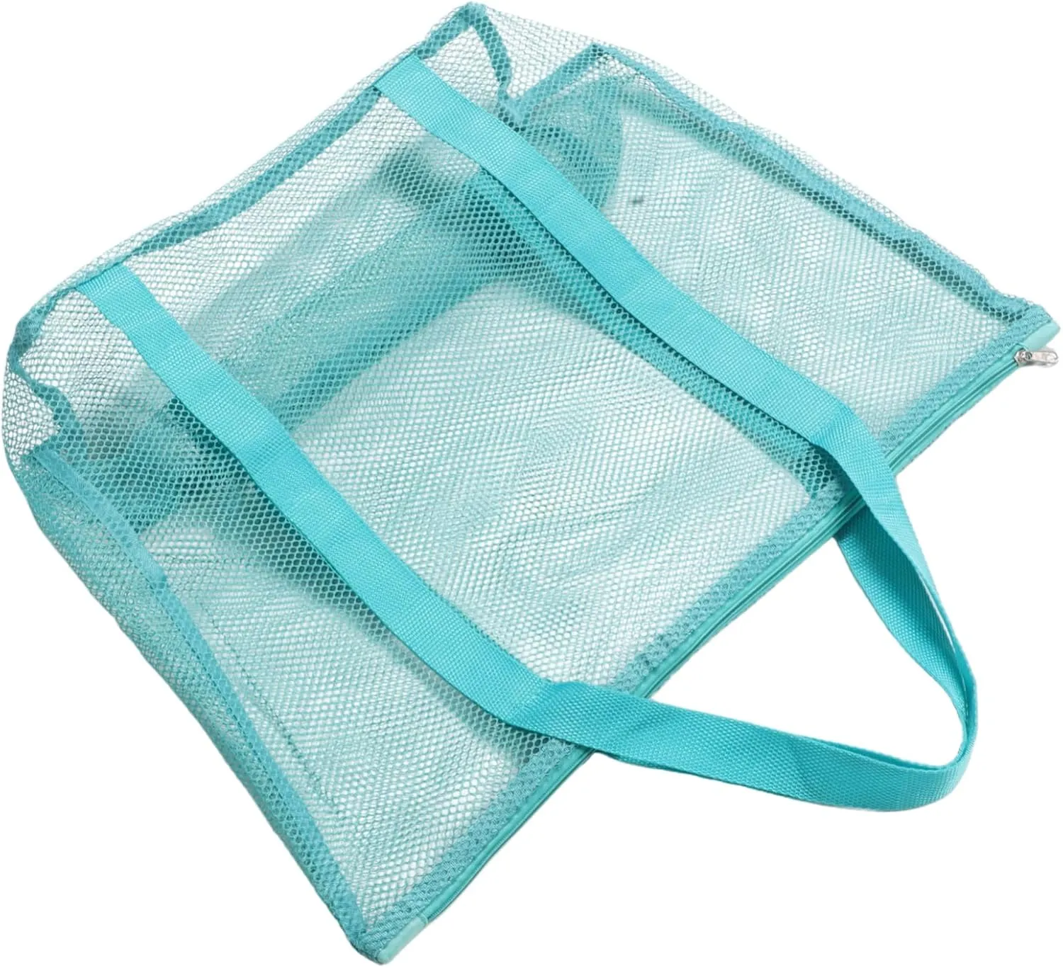 Beach Bag Storage Bag Large Mesh Tote Family Beach Gear Toy Sandproof for Women