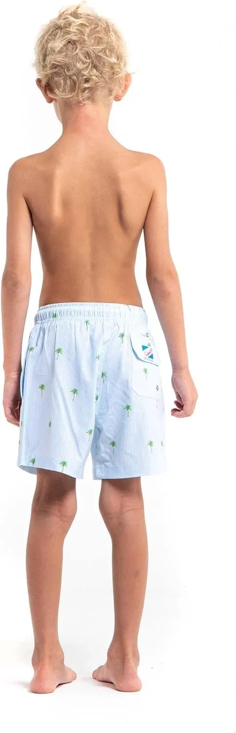 BERMIES Mens Swim Trunks with Soft Mesh Liner - 5.5 Inseam, Quick-Dry, 4-Way Stretch, UPF 50 , Eco-Friendly Fabric