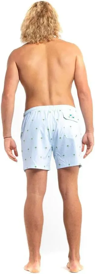 BERMIES Mens Swim Trunks with Soft Mesh Liner - 5.5 Inseam, Quick-Dry, 4-Way Stretch, UPF 50 , Eco-Friendly Fabric