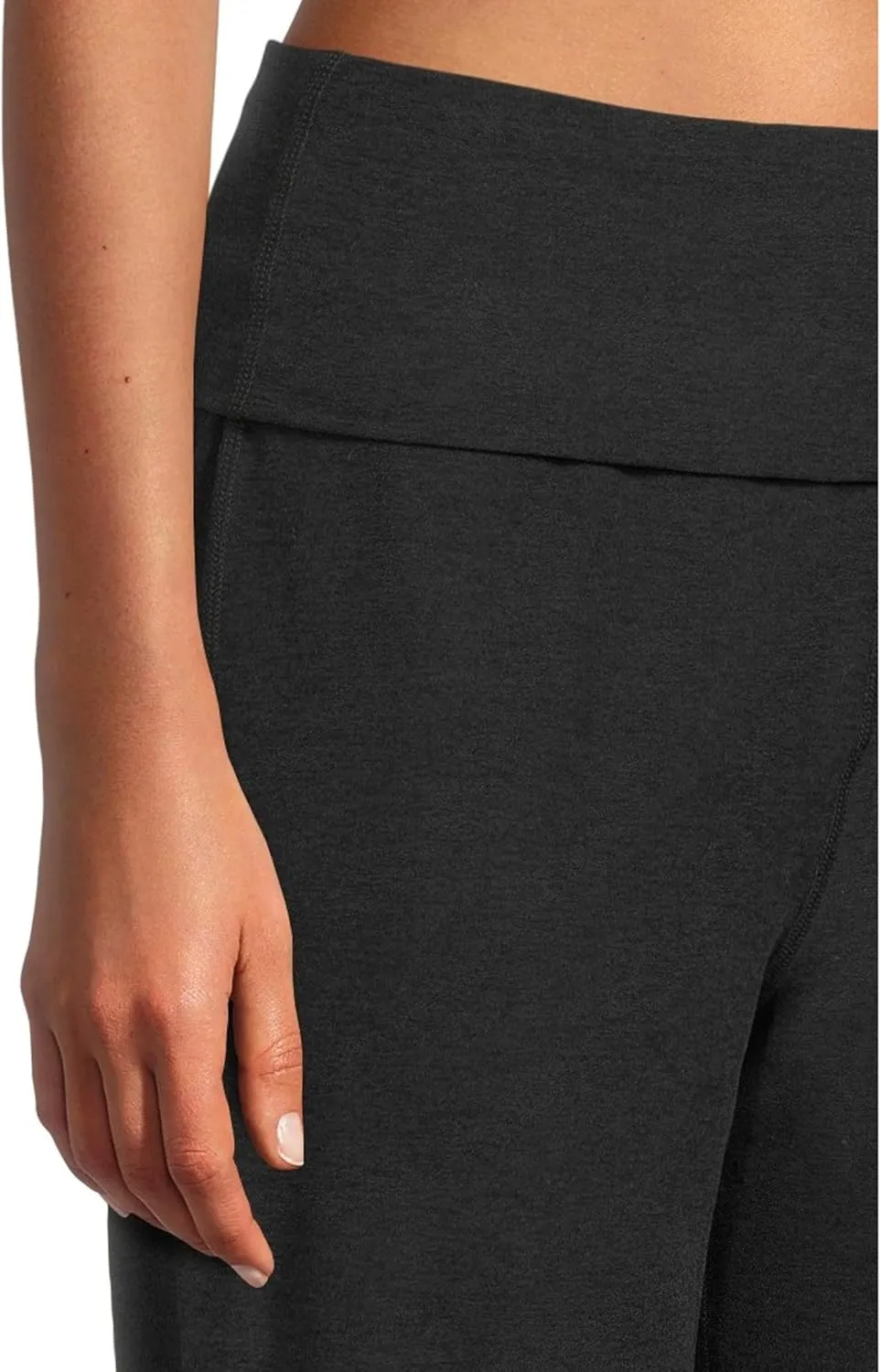 Beyond Yoga Women's Spacedye Foldover Wide Leg Pants