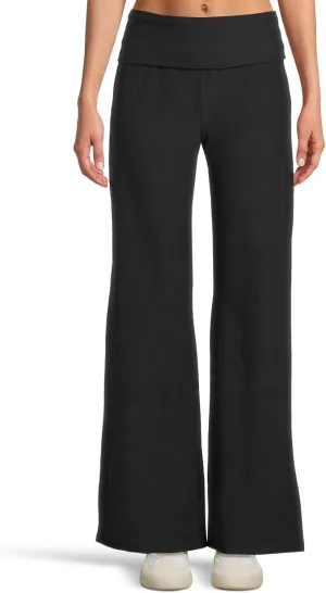 Beyond Yoga Women's Spacedye Foldover Wide Leg Pants