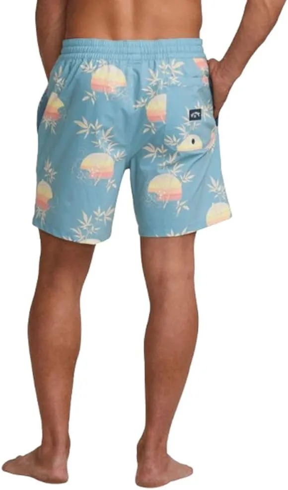 Billabong Men's Good Times 16" Layback Fit Print Swim Trunk Boardshort