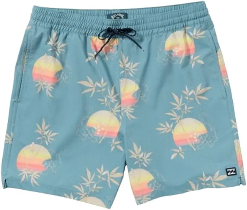 Billabong Men's Good Times 16" Layback Fit Print Swim Trunk Boardshort