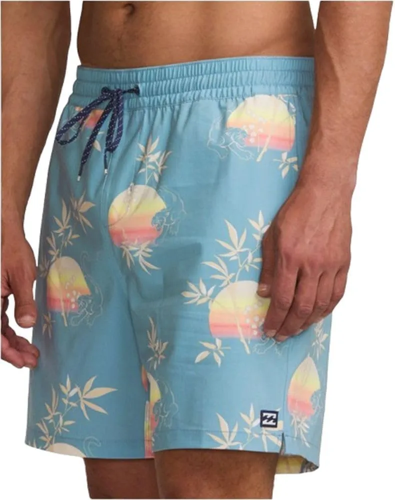 Billabong Men's Good Times 16" Layback Fit Print Swim Trunk Boardshort