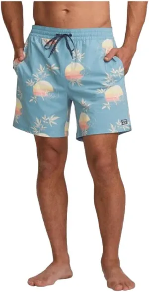 Billabong Men's Good Times 16" Layback Fit Print Swim Trunk Boardshort