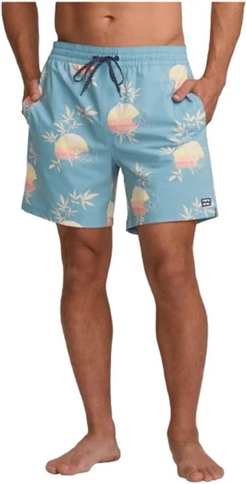 Billabong Men's Good Times 16" Layback Fit Print Swim Trunk Boardshort