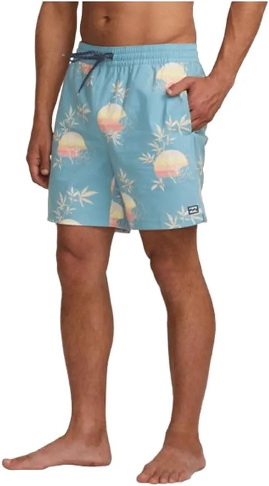 Billabong Men's Good Times 16" Layback Fit Print Swim Trunk Boardshort