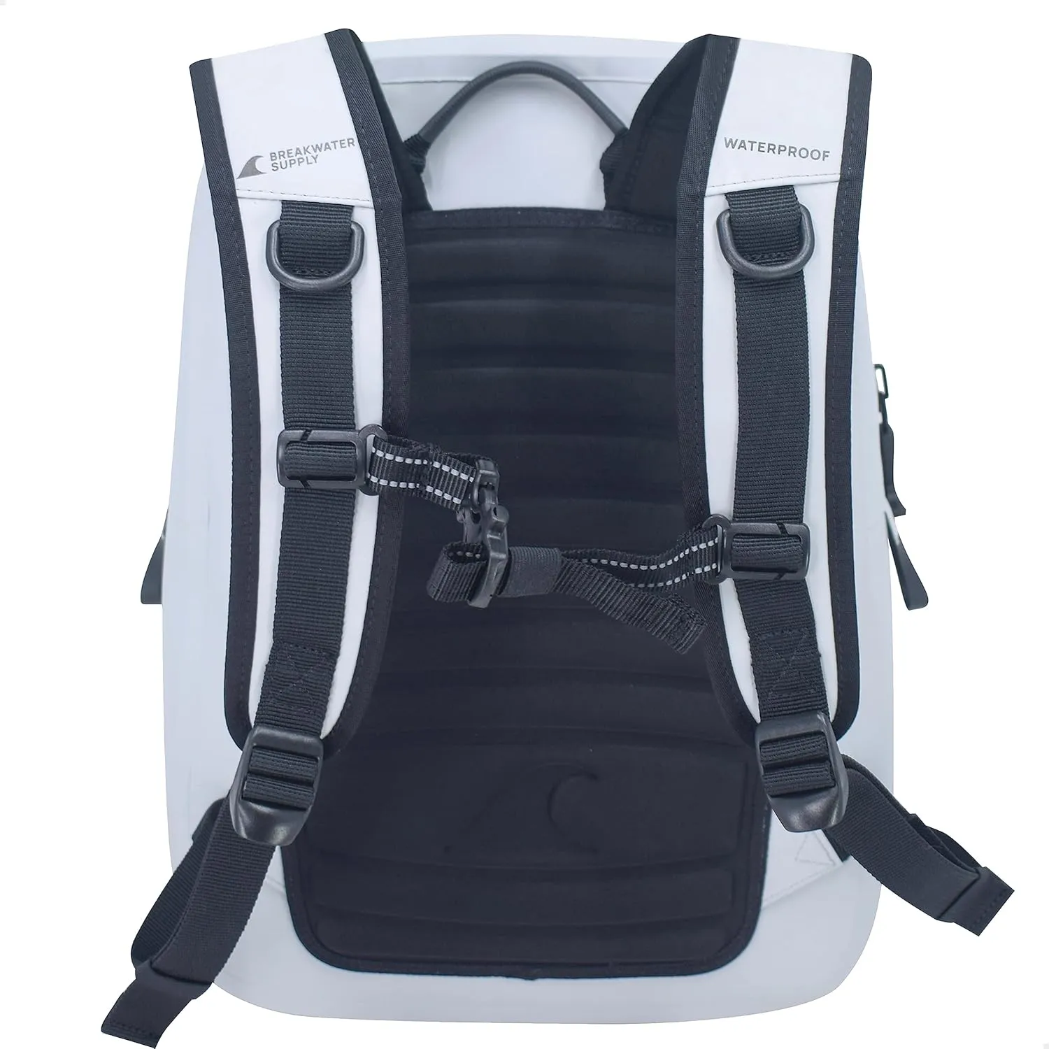 Breakwater Supply 100% Waterproof Submersible Backpack, Laptop Bag, Airtight Zippers | Travel Outdoors | Fogland 25L 20L 15L