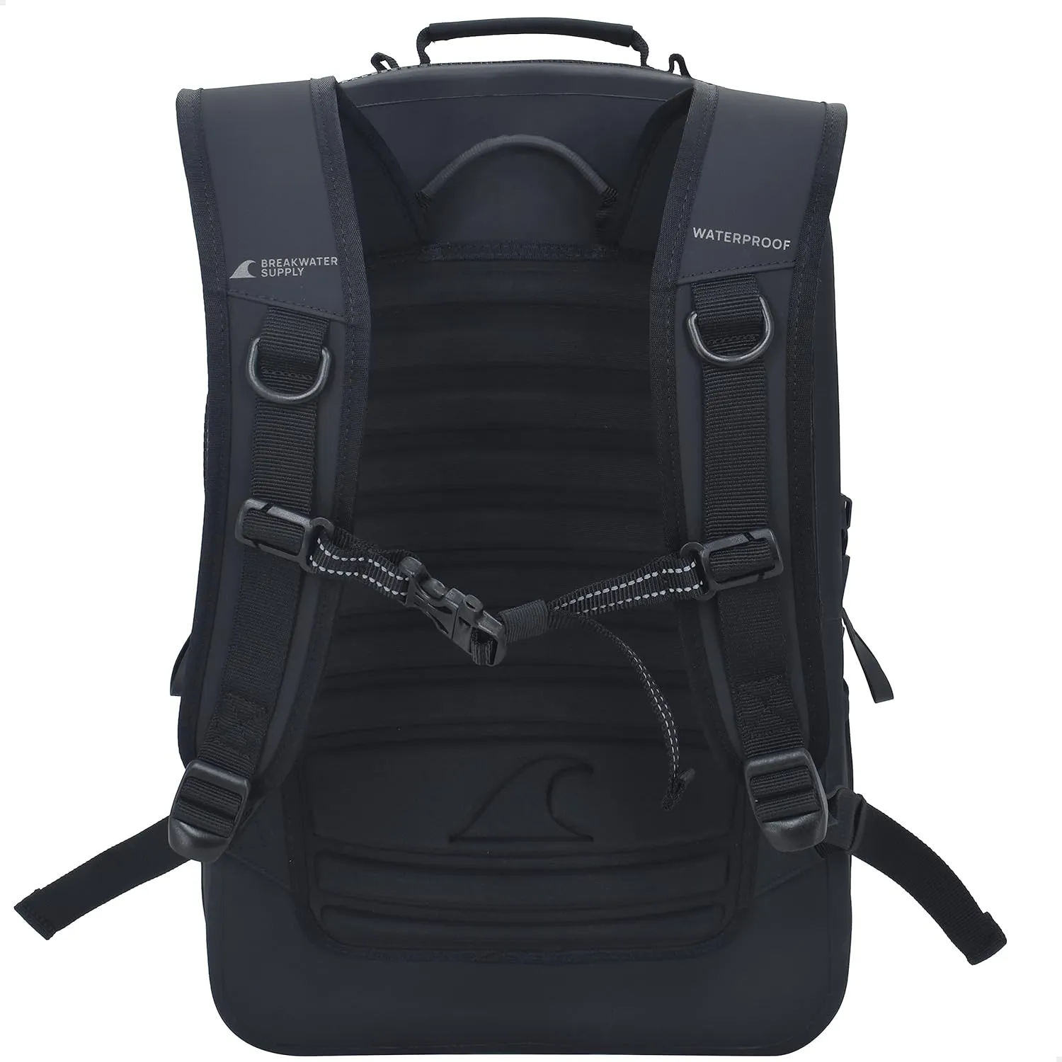 Breakwater Supply 100% Waterproof Submersible Backpack, Laptop Bag, Airtight Zippers | Travel Outdoors | Fogland 25L 20L 15L