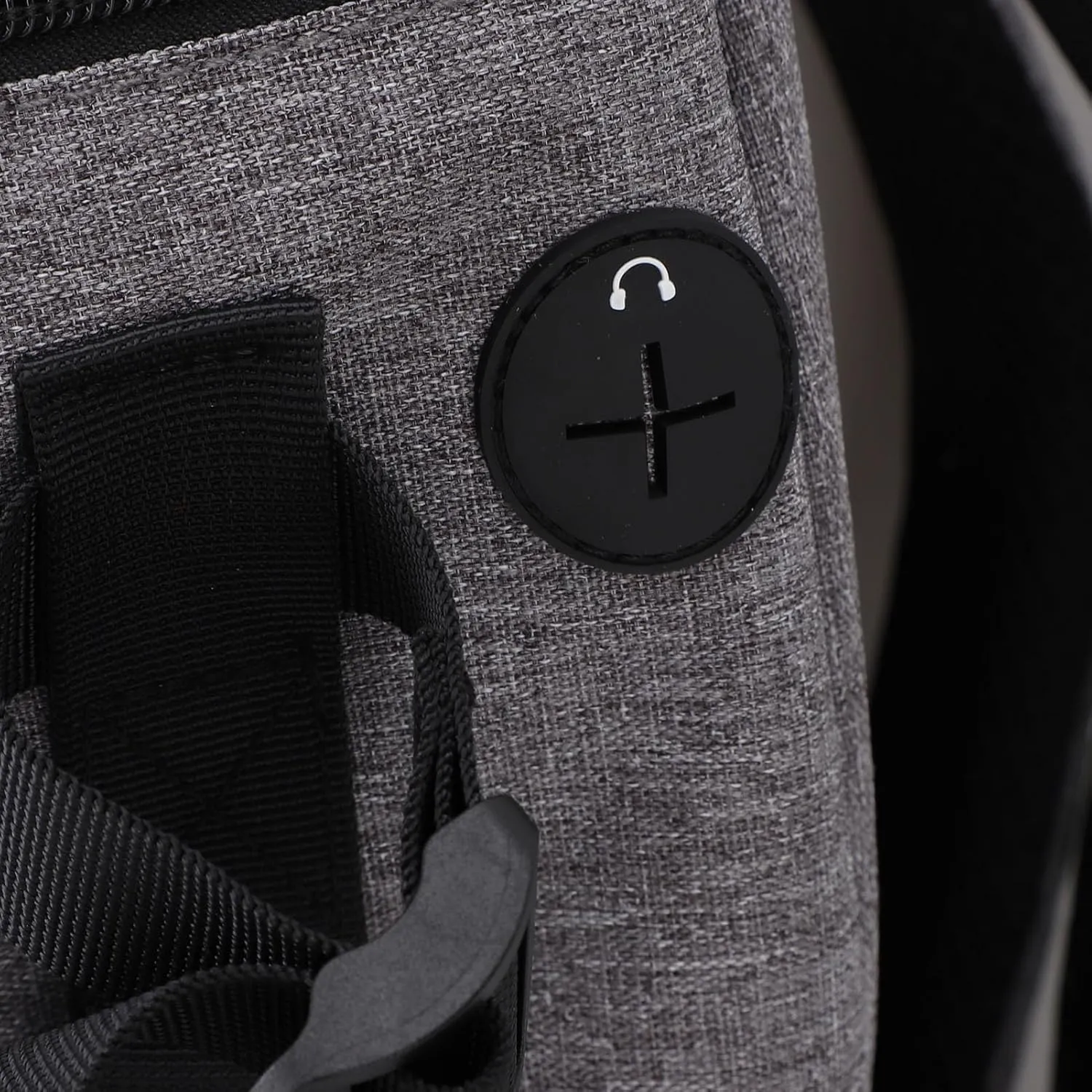 Camera Backpack Water Prevent SLR Mirrorless Bag for Outdoor Photography (Grey)