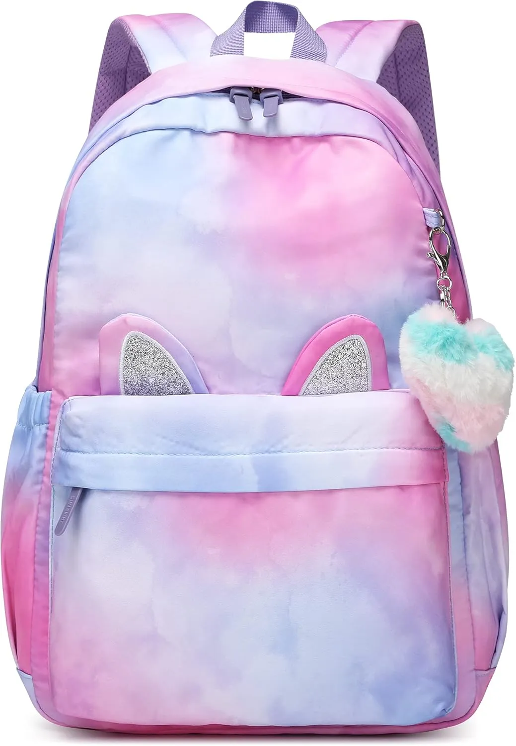 CaranY Kids Backpack for School - Lightweight Waterproof Large 30L Capacity Backpack with Gift Packaging Spacious Classic Design for Boys & Girls Ages 6-18(Purple)