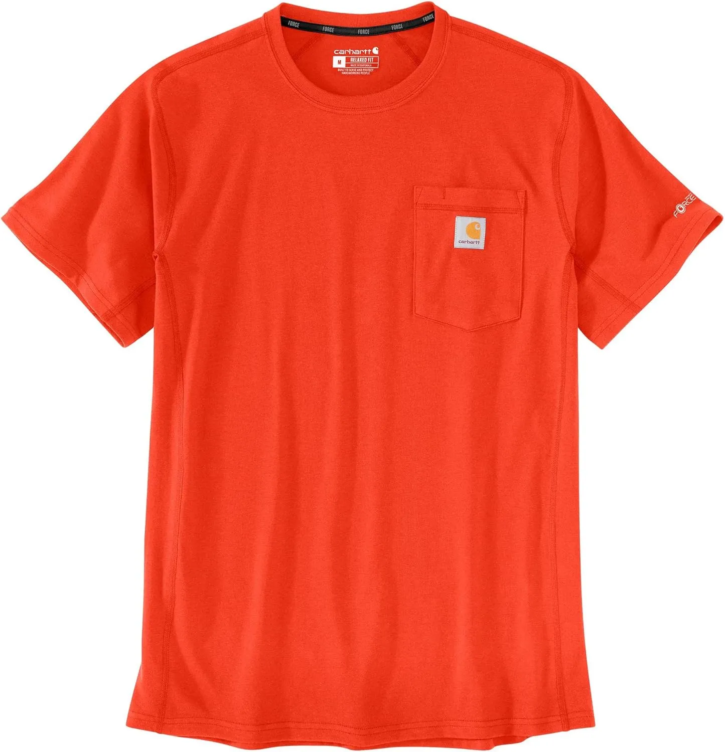 Carhartt Men's Force Relaxed Fit Midweight Short-Sleeve Pocket T-Shirt