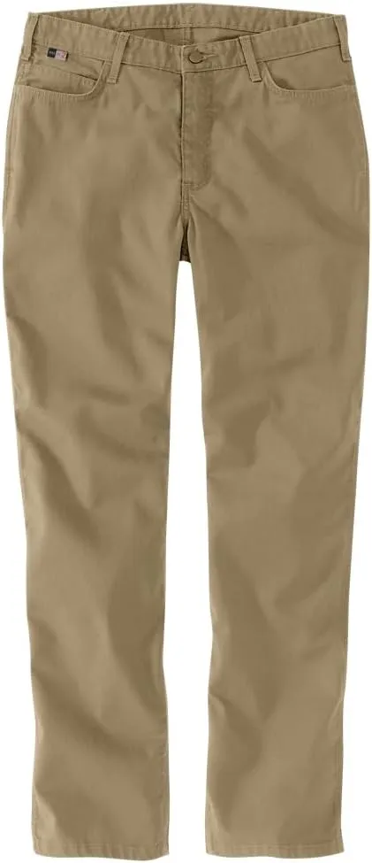 Carhartt Women's Women's Flame Resistant Rugged Flex Relaxed Fit Canvas Work Pant