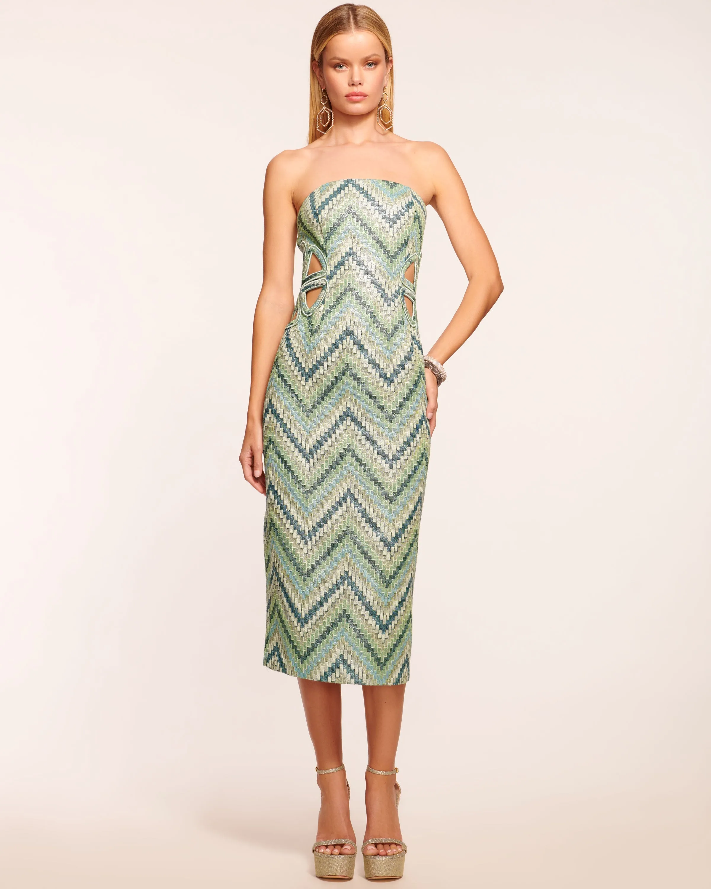 Clare Cutout Midi Dress