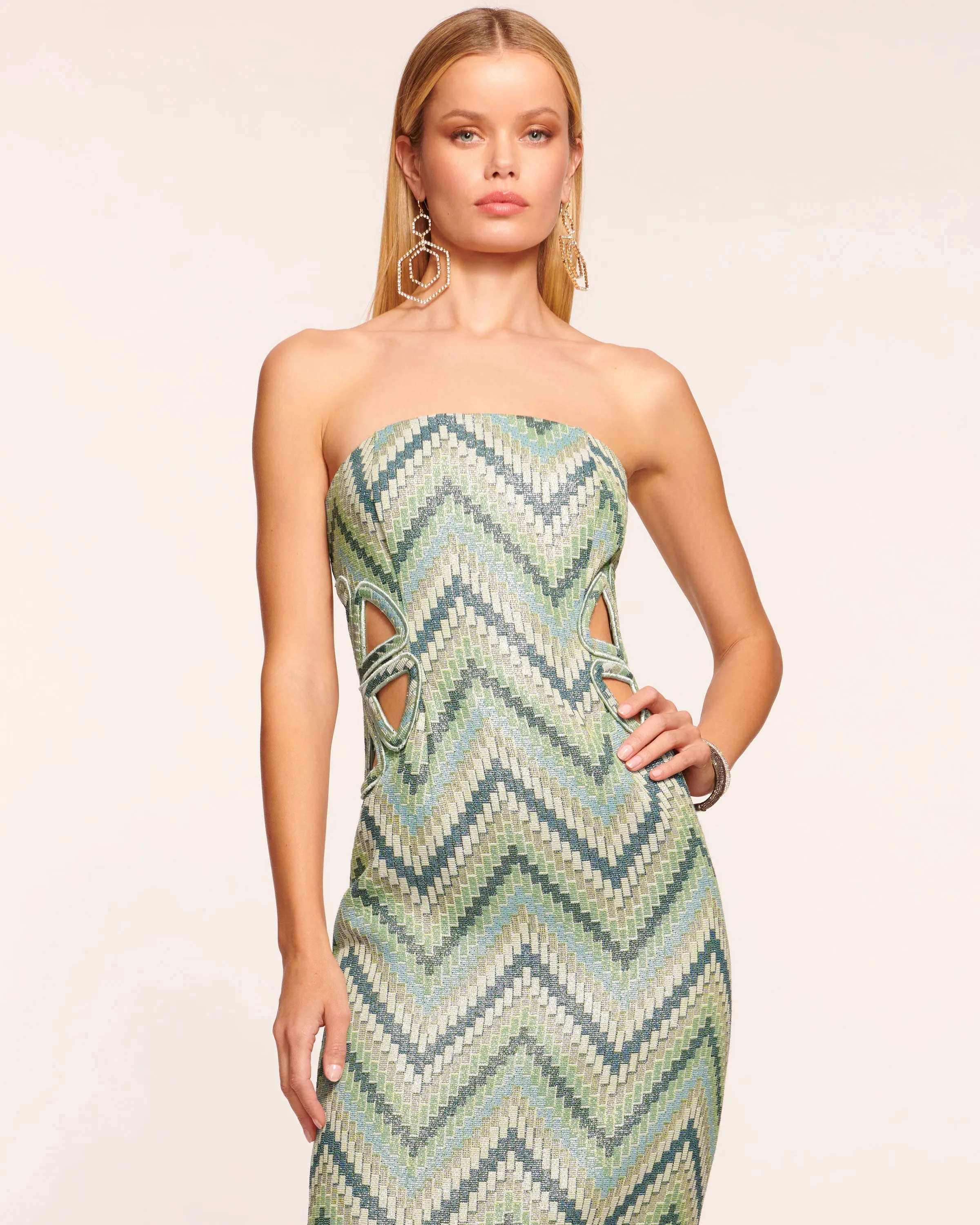 Clare Cutout Midi Dress