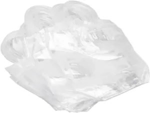 Clear PVC Plastic Bags with Handles Reusable Wrap Tote Bags Transparent Shopping Retail Goodies Boutique Wedding Party 20x20x8cm
