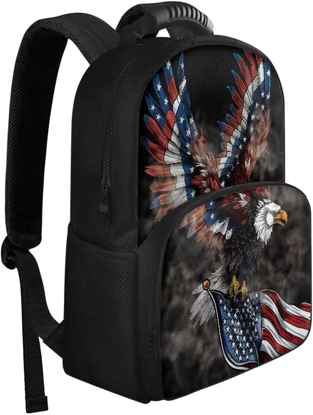 COEQINE Cool Animal Themes Hiking Backpack Carrier for Women Men Insulated Lunch Backpack for Work Large Capacity Leafproof Backpack Spacious Side Pockets Daypack With Compartments for Organize