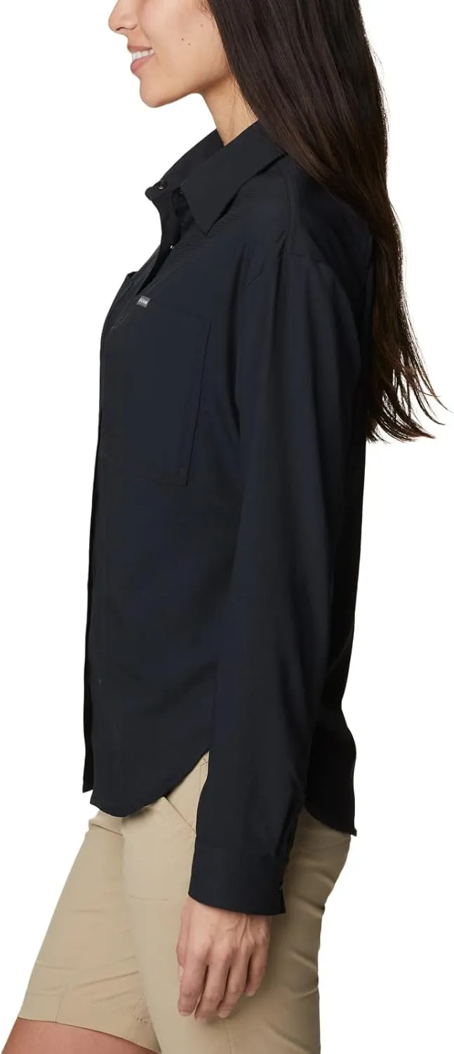 Columbia Women's Plus Size Silver Ridge Utility Long Sleeve Shirt