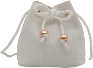 Creative Drawstring Crossbody Bag In Strawberry Print Large Capacity Bucket Shoulder Bags Satchel ForTrendsetters