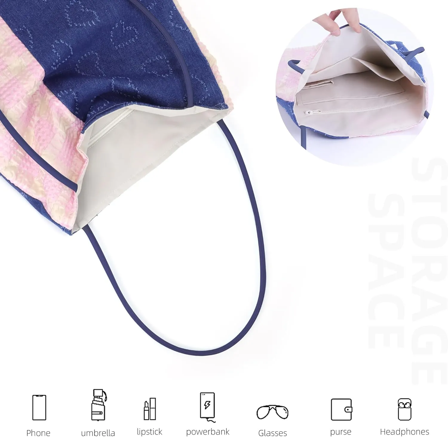 DGAZ Designer Hobo Bags for Women, Large Shoulder Bags, Luxury Tote Bag with Zipper