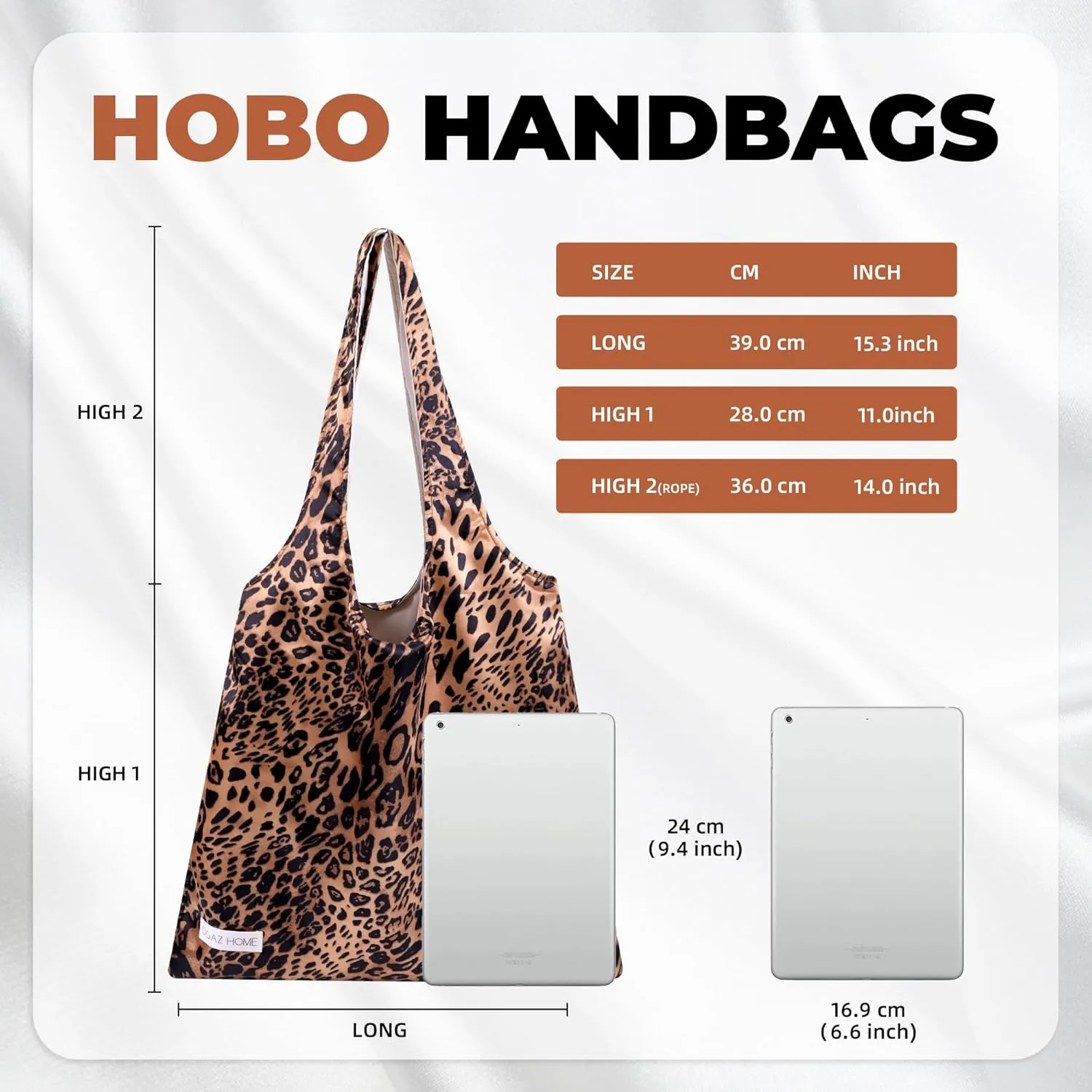 DGAZ Designer Shoulder Bags for Women, Luxury Tote Bag with Zipper, Large Shoulder Hobo Bags