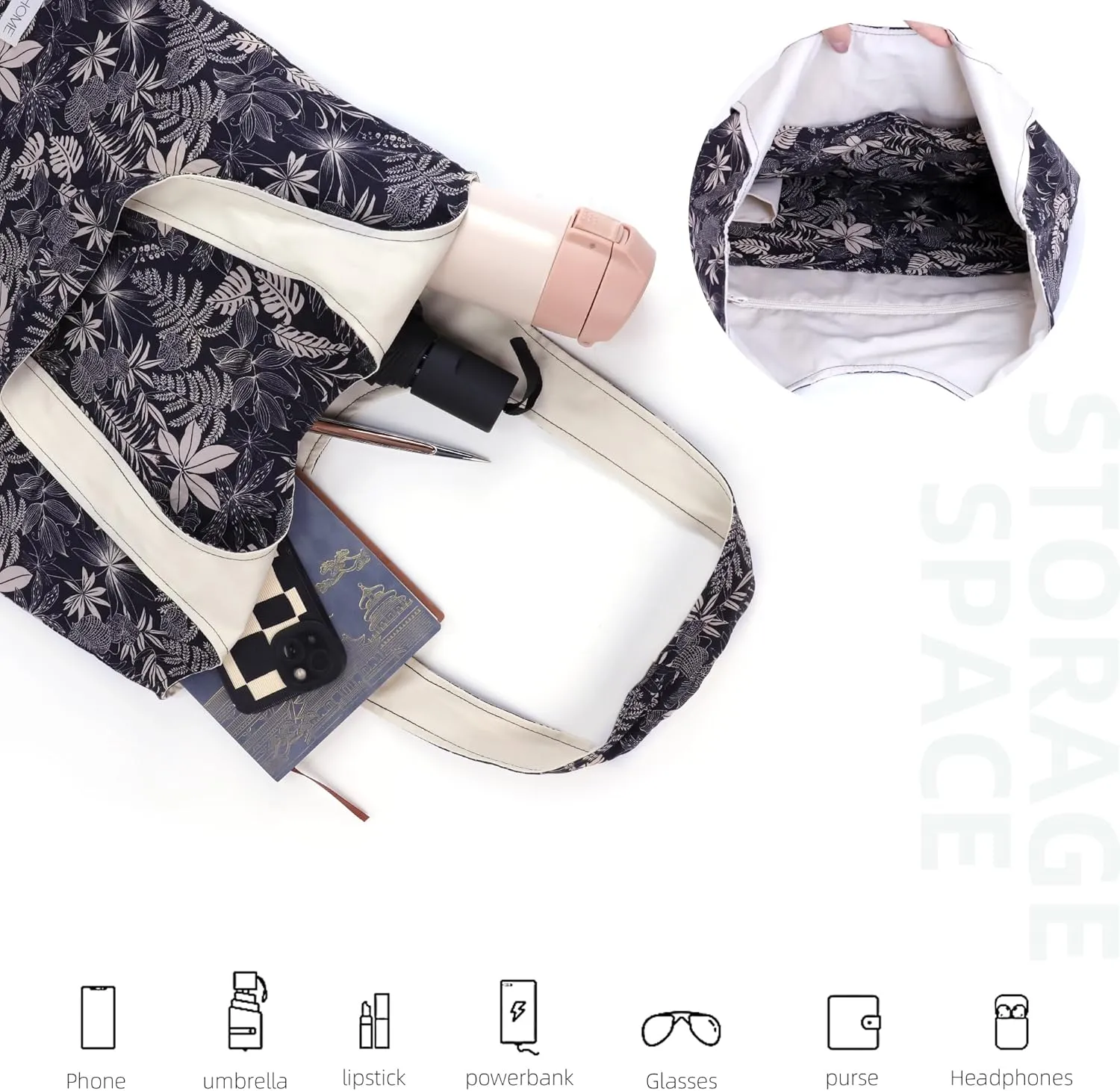 DGAZ Designer Shoulder Bags for Women, Luxury Tote Bag with Zipper, Large Shoulder Hobo Bags