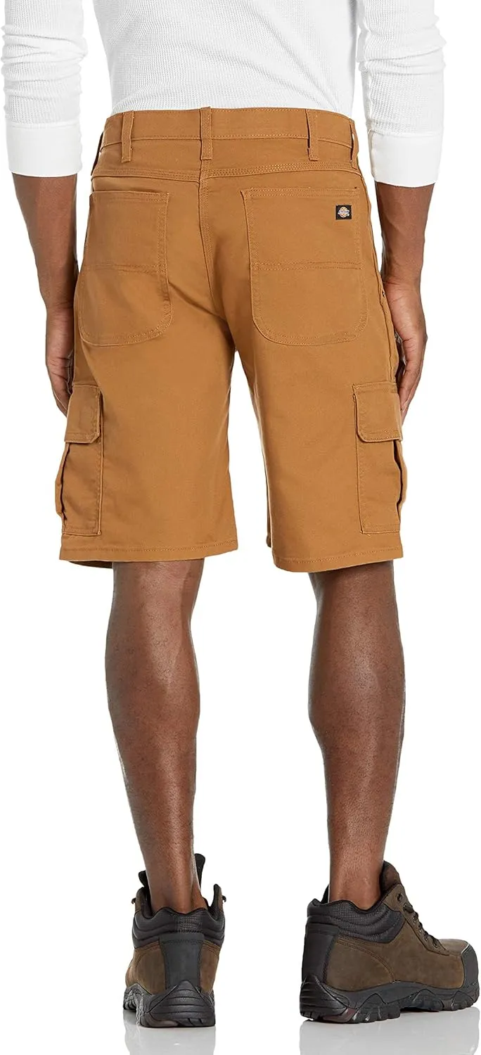 Dickies Men's Tough Max 11 Inch Relaxed Fit Duck Cargo Short