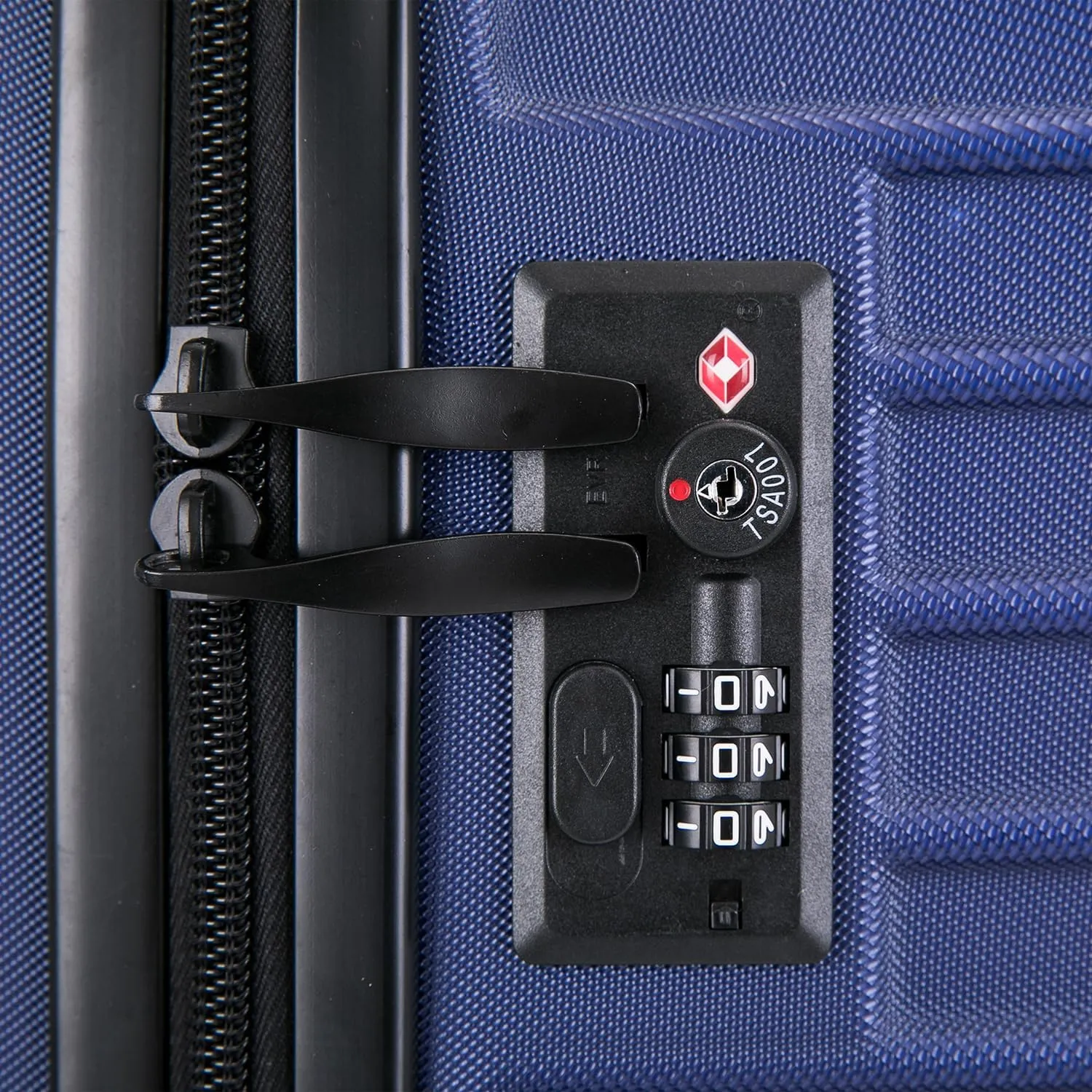DUKAP tour Luggage With Ergonomic GEL Handle| Spacious Traveling Suitcase, Travel Suitcase with TSA Combination Lock | 28 Inch Large Lightweight Spinner Luggage | Blue