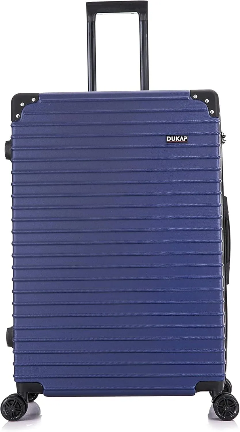 DUKAP tour Luggage With Ergonomic GEL Handle| Spacious Traveling Suitcase, Travel Suitcase with TSA Combination Lock | 28 Inch Large Lightweight Spinner Luggage | Blue