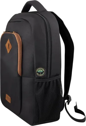 Eco Backpack, up to 15.6 inch Multifunctional Business Computer Laptop Backpack Unisex Spacious Laptop Backpack for Women and Men, Universal r-PET Fabric Backpack for Notebook