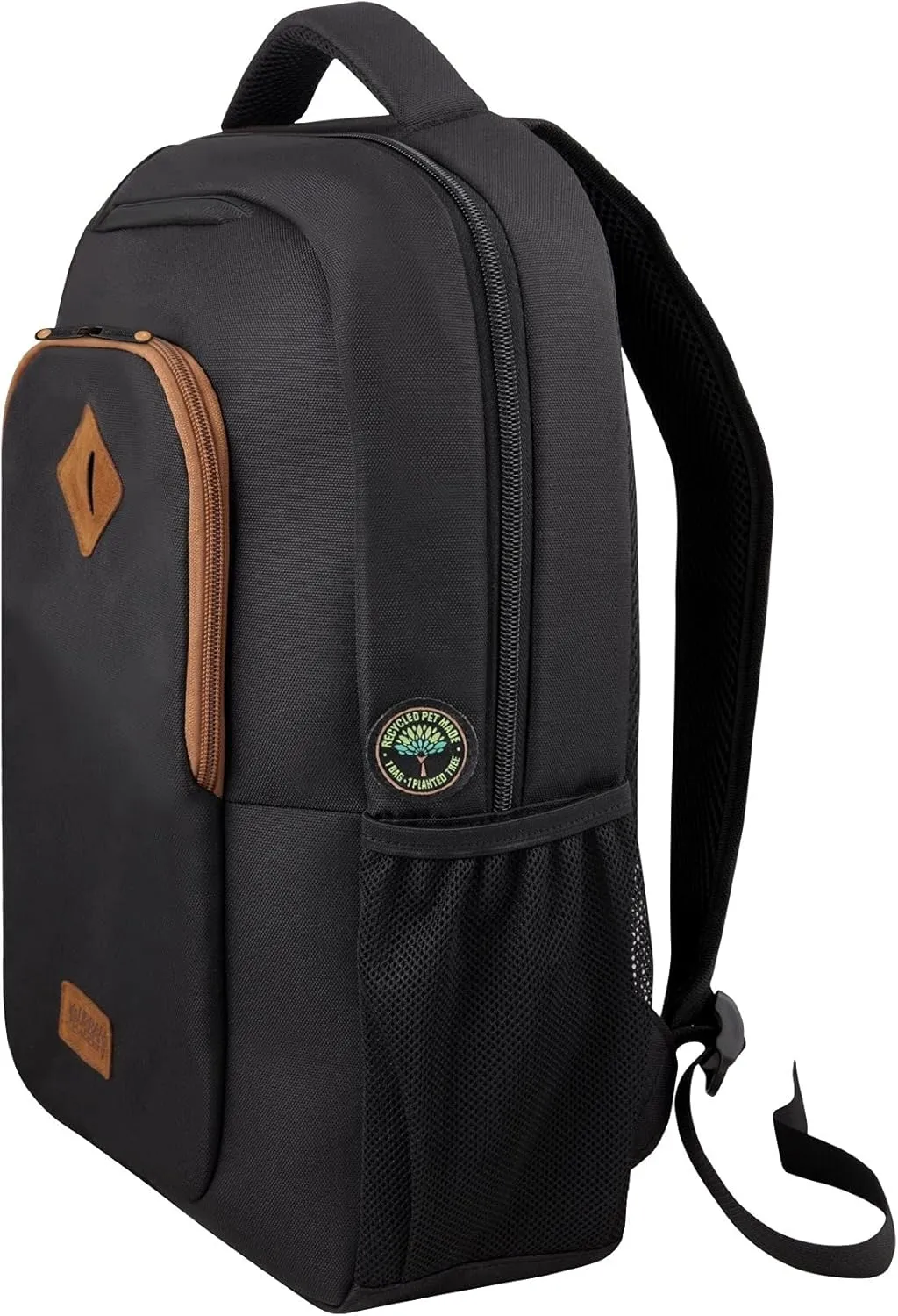 Eco Backpack, up to 15.6 inch Multifunctional Business Computer Laptop Backpack Unisex Spacious Laptop Backpack for Women and Men, Universal r-PET Fabric Backpack for Notebook