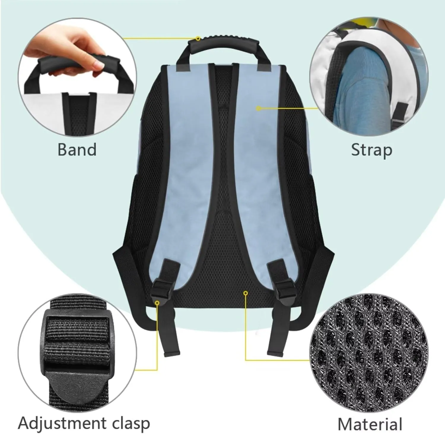 Girls Axolotl Backpack Set Lightweight Ergonomic Spacious School Bag Elementary Bookbag and Insulated Lunch Box Water Bottle Holder for Ages 6-8