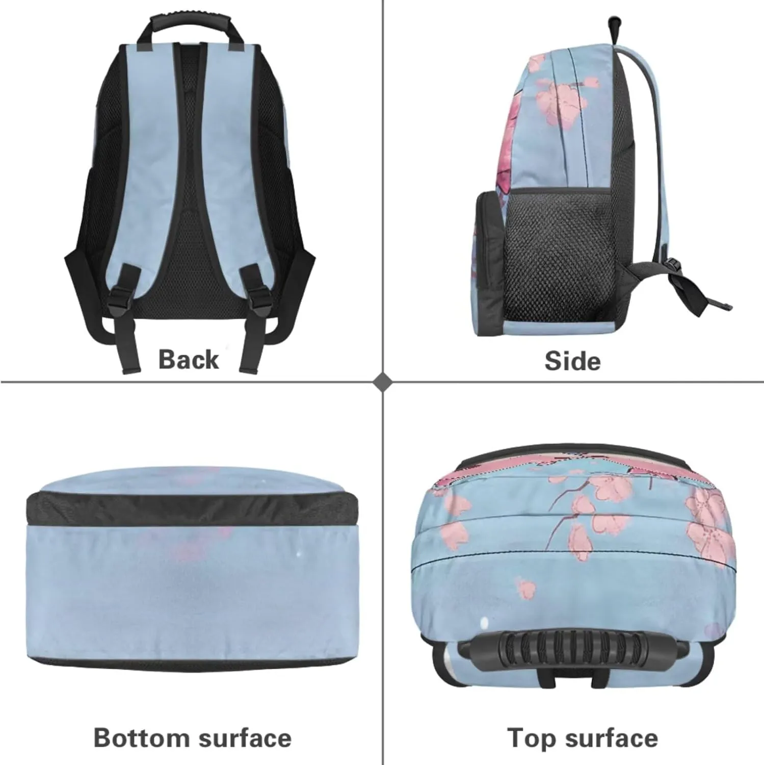 Girls Axolotl Backpack Set Lightweight Ergonomic Spacious School Bag Elementary Bookbag and Insulated Lunch Box Water Bottle Holder for Ages 6-8