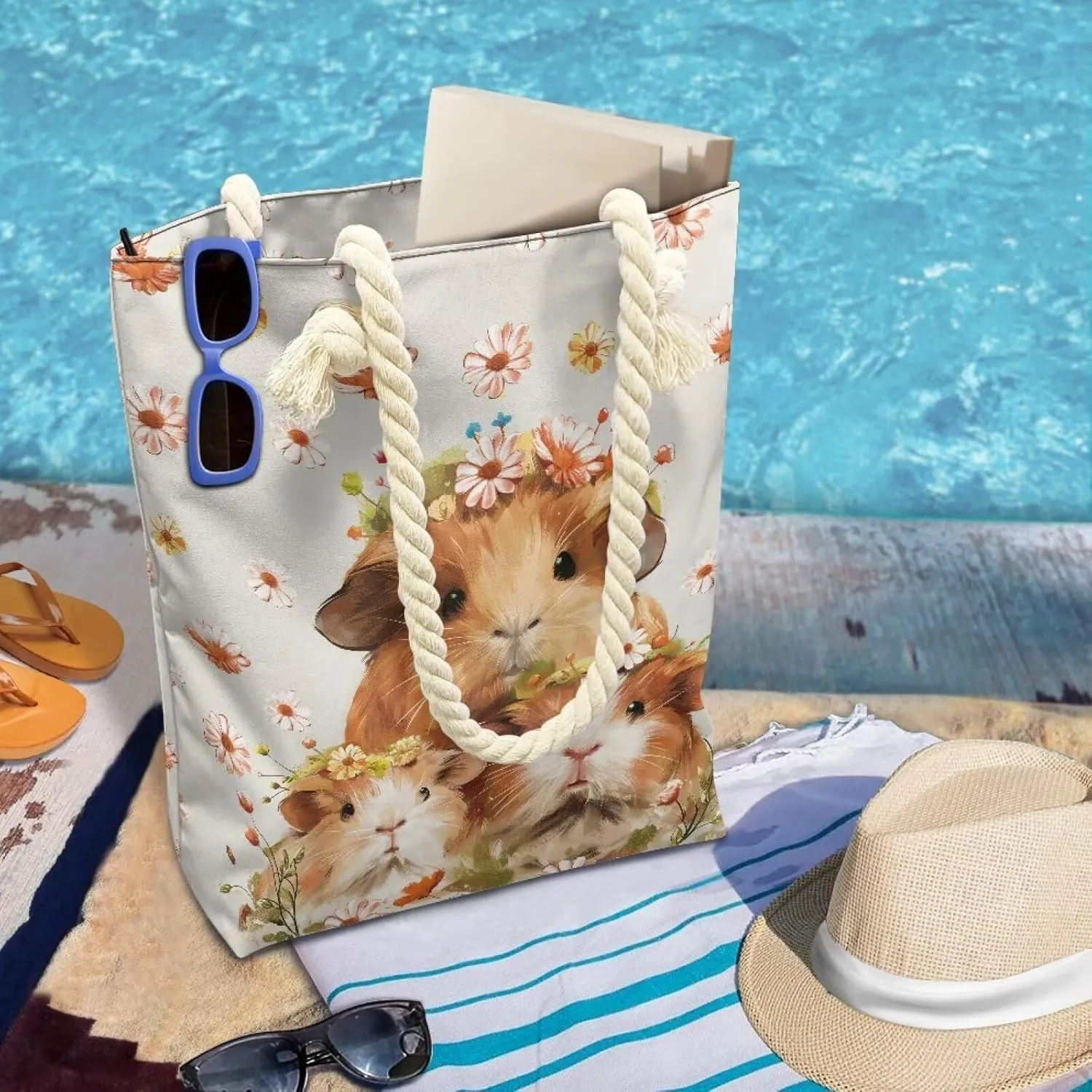 Grocery Bags Reusable Shopping Bags Top Handle Handbags Satchel Tote for Women Ladies Purse Storage Organizer