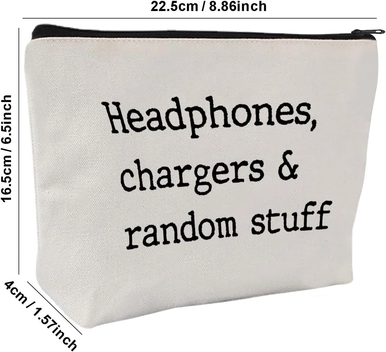 Headphone case, Chargers and cables bag, personalised charger pouch, dad gift for Father's Day, men birthday present, daddy presents (Style F)
