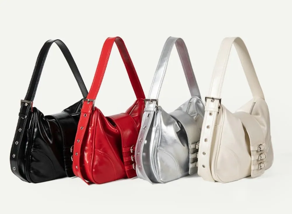 Hobo Bgas for Women PU Leather Shoulder Bag Trendy Tote Bag Slouchy Top Handle Handbag Purse