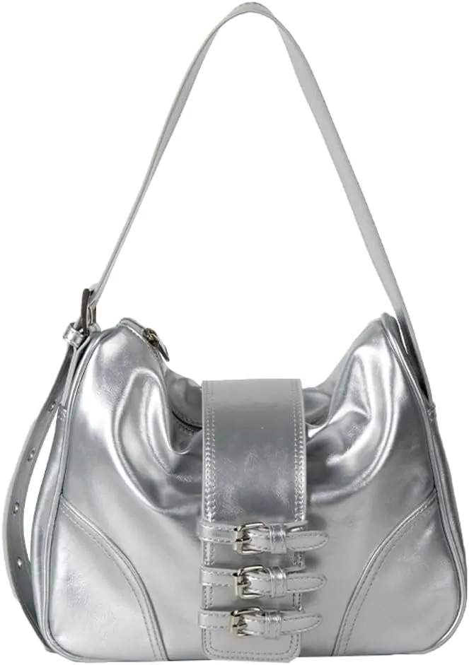 Hobo Bgas for Women PU Leather Shoulder Bag Trendy Tote Bag Slouchy Top Handle Handbag Purse