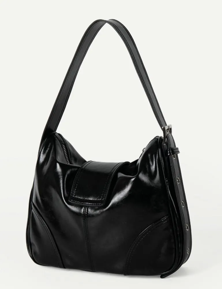 Hobo Bgas for Women PU Leather Shoulder Bag Trendy Tote Bag Slouchy Top Handle Handbag Purse