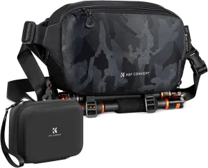 K&F Concept 2 in 1 Sling Bag Everyday Shoulder Bag Digital Camera Case