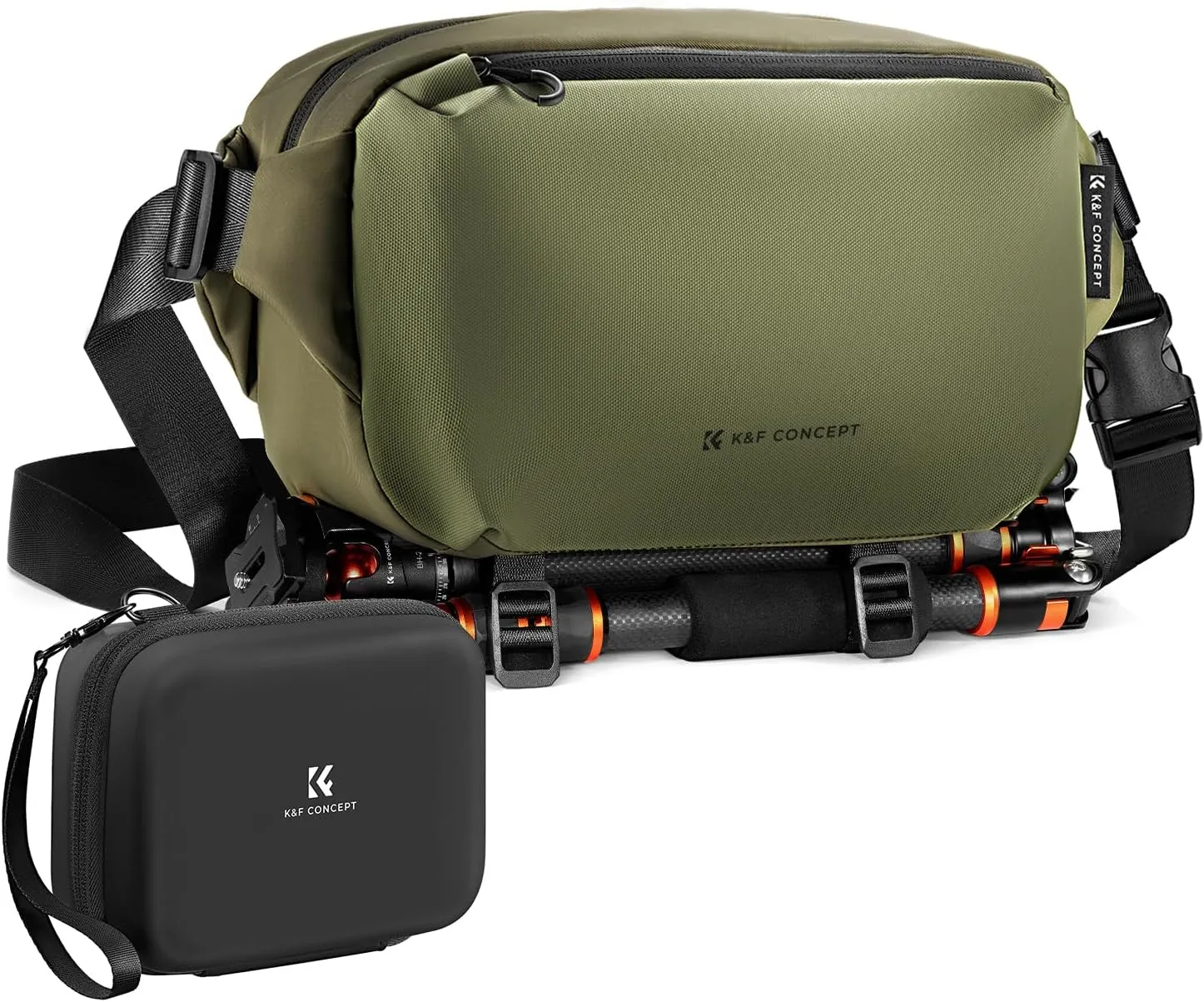 K&F Concept 2 in 1 Sling Bag Everyday Shoulder Bag Digital Camera Case
