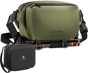 K&F Concept 2 in 1 Sling Bag Everyday Shoulder Bag Digital Camera Case