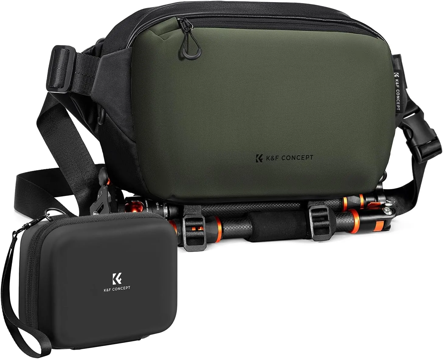 K&F Concept 2 in 1 Sling Bag Everyday Shoulder Bag Digital Camera Case