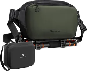 K&F Concept 2 in 1 Sling Bag Everyday Shoulder Bag Digital Camera Case