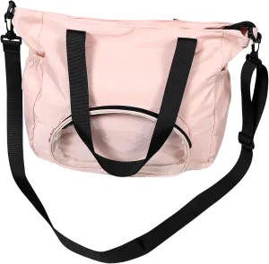 LIFKOME Mommy Tote Bag for Travel Shopping Large Capacity Crossbody Bag Diaper Bag Shoulder Straps Multi-pocket Handbag Compact Messenger