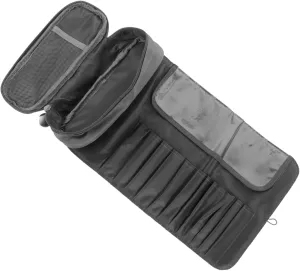 Makeup Brush Bag Make up Bags for Women Traveling Travel Organizer Bags Makeup Brushes Bag Fold Miss, Grey, 23x10cm