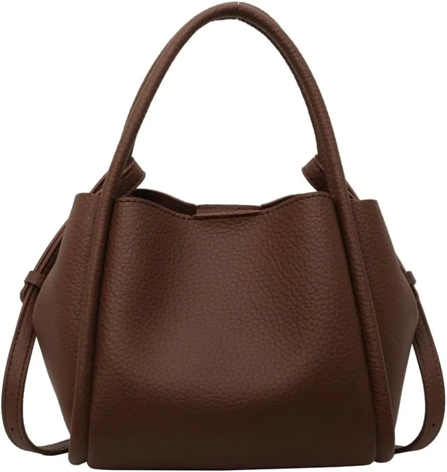 Medium Bucket Bags for Women Casual Crossbody Bags Trendy Tote Bag Vegetable Basket Shoulder Bag, Adjustable Strap