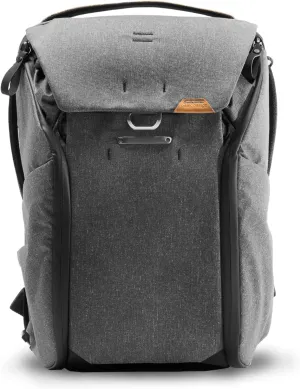 Peak Design Everyday Backpack V3 20L, Camera Bag, Laptop Backpack with Tablet Sleeves, Charcoal (BEDB-20-CH-3)